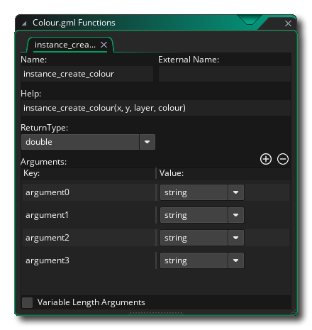 Function Editor