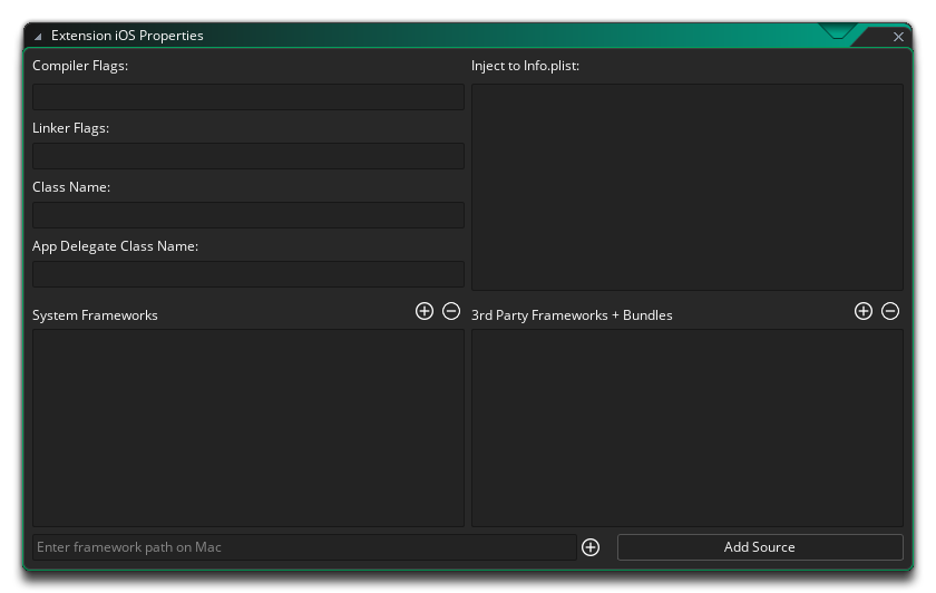 iOS Editor