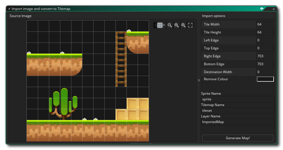 Convert Image To Tilemap