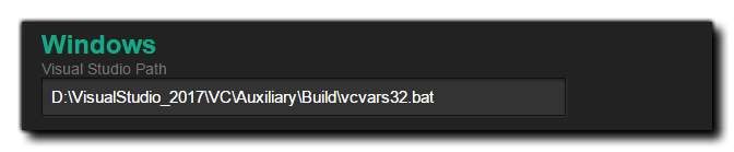 Local Windows Settings